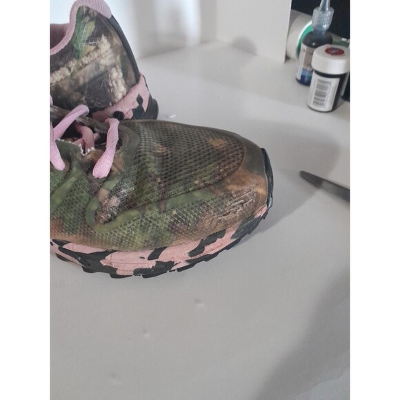'Real Tree Girlls" Shoes Size Womens 10m Green/Pink Camo Hunting-Fishing - Picture 5 of 16